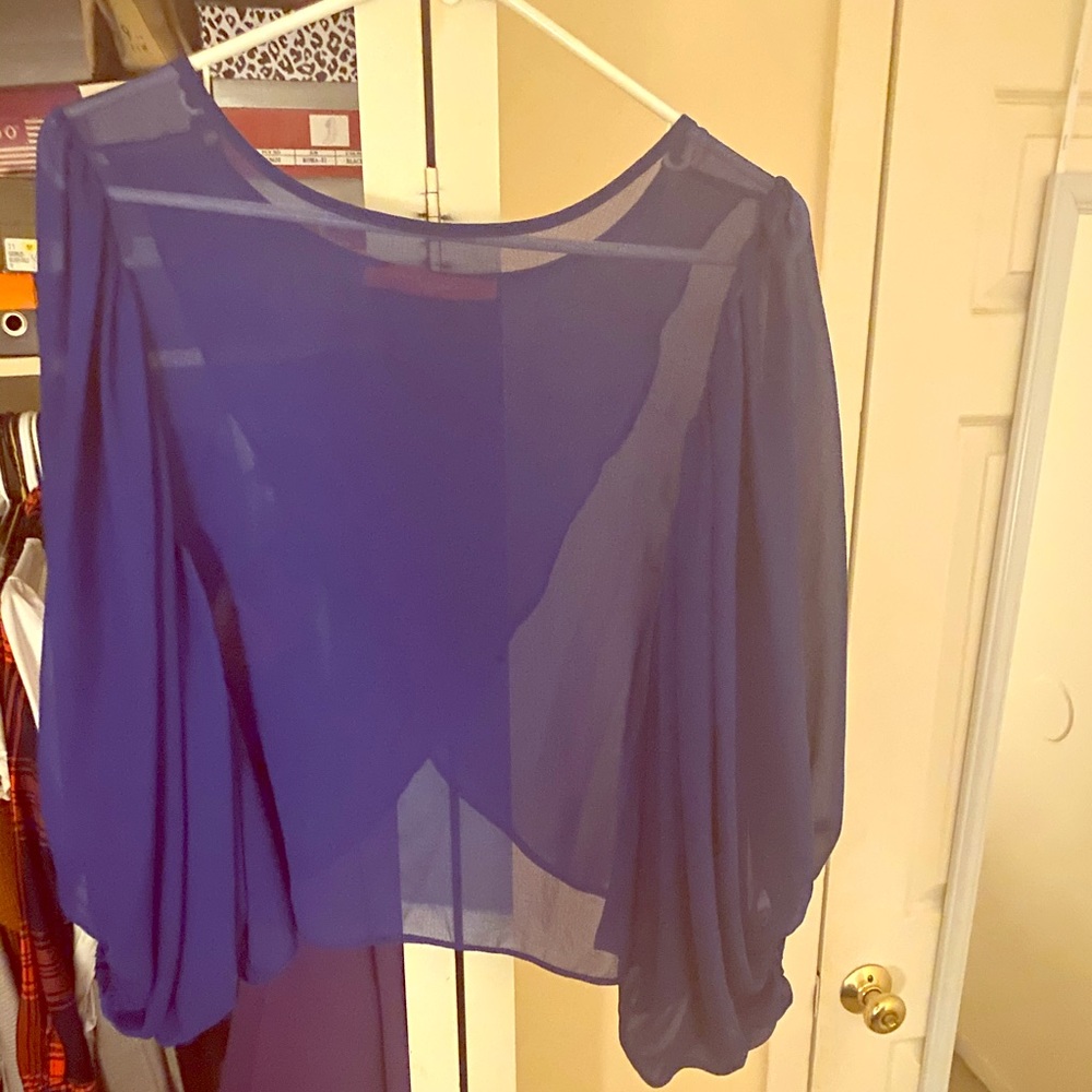 Beautiful Blue Blouse